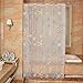 Produktbild ufengke Duschvorhang Durchsichtiger Sarfisch Mit 12 Haken, PEVA Wasserdicht Anti Schimmel Für Badezimmer,72"X 72"(180X180Cm)