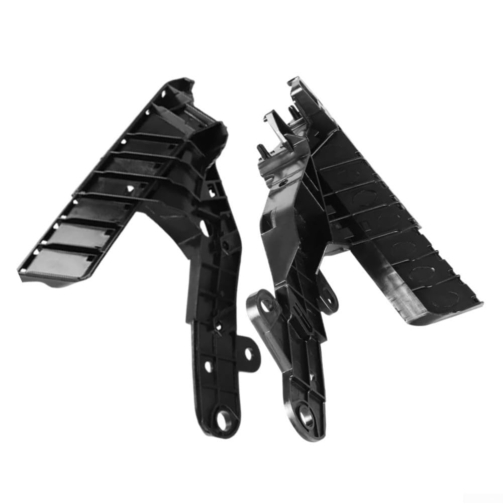 Retenedor Parachoques Frontal Izq Der Plástico Negro