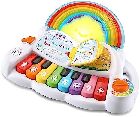 Leapfrog VTech Rainbow Piano, Interactive Toy for Children +1 Yea...