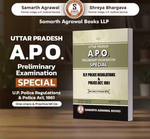 Uttar Pradesh APO Preliminary Examination Special Book - Police R...