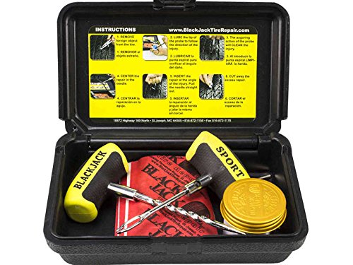 Amazon.com: Black Jack Tire Repair - Compact Tire Repair Kit Sport