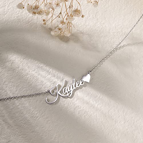 Custom Name Necklace Personalized Sterling Silver Necklaces for Women Customized Name Necklaces Pendant Jewelry Gifts for Women2