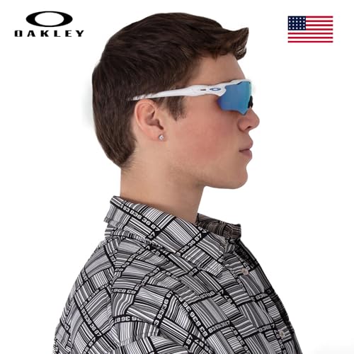 Image of Oakley RADAR EV PATH OO9208 Shield Sunglasses With Official Eyewear Kit | Men's & Women's Sunglasses