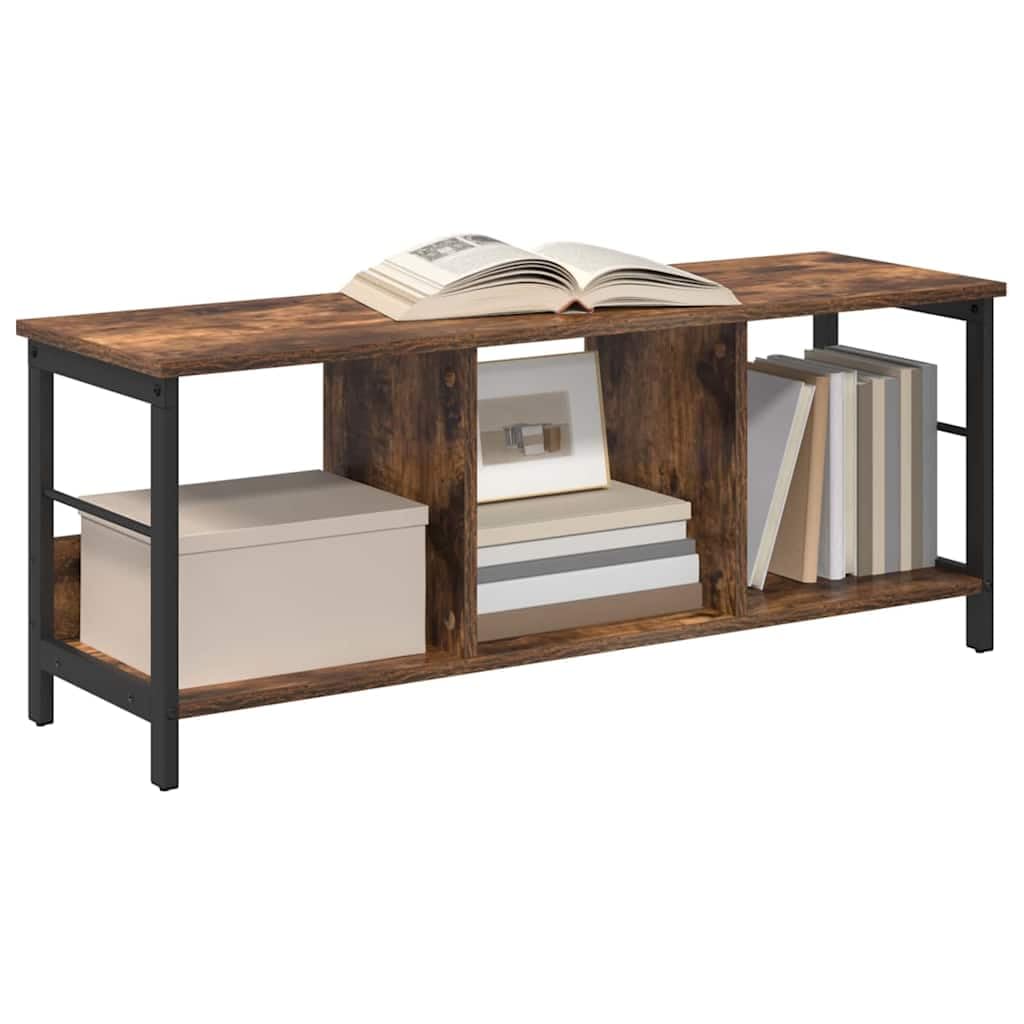 Libreria industriale 3 ripiani 102x32x40,5 cm