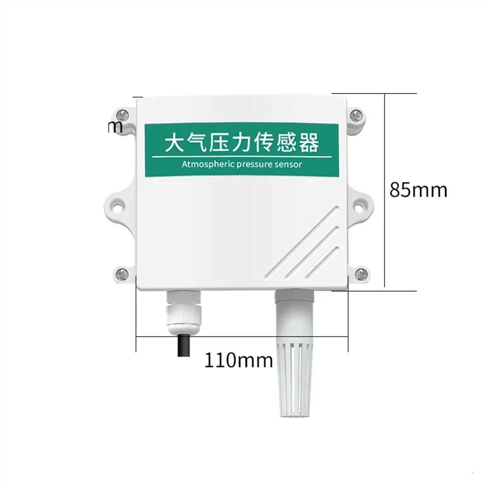 Transmisor de presión atmosférica Sensor detección barómetro RS485 alta precisión 4-20ma 0-5V