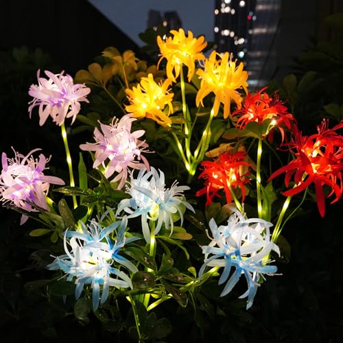 Lumière solaire extérieur fini les zones sombres dans le jardin grâce au lot de 4 LED