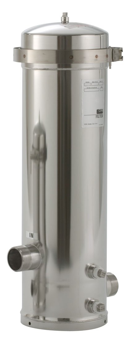 3M Aqua-Pure Whole House Large Diameter Stainless Steel Water Filter Housing SS8 EPE-316L, 4808714
