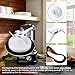 4 Leaf Blender Blade with Rubber Gasket Seal Ring, Replace KSBGCB 9704267 9706716 PS11746926, 4KSB5BK4, 4KSB5BU4, Replacement for Kitchenaid