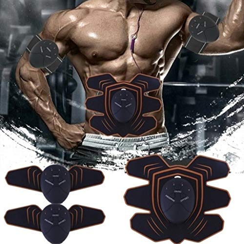 Elétrico Masculino Feminino Muscular Estimulante Toner Abs Braço Perna Ab Cinto Kit