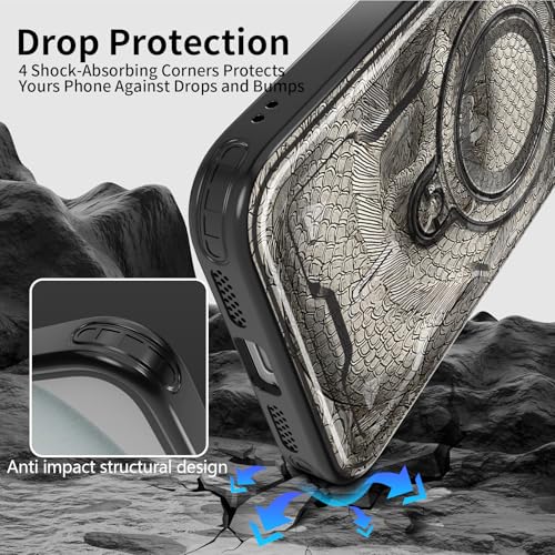 Coque iPhone 17 Pro Max avec béquille réglable et protection antichoc - 5