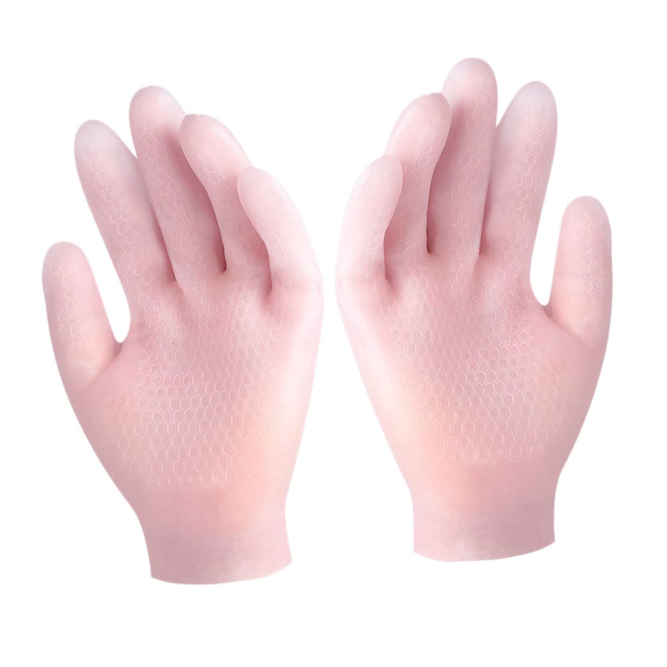 Healeved Cotton Gloves for Dry Hands Moisturizing Hand Gloves Fingerless Design