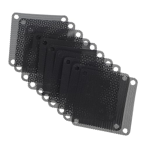 OSOLADY 10pcs Fan Filters Mesh Covers for Computer Case Cooling Design for Hardware Compatible Fans and Cases