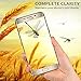 Elebase Galaxy S6 Edge Screen Protector, 3D CurvedTempered Glass,Anti-Scratch,9H Hardness,Full Coverage,Anti-Bubble Clear Film for Samsung Galaxy S6 Edge (Gold)