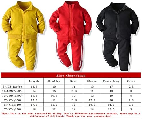HSTiSan Toddler Boys Girls Clothes Sets Long Sleeve Kids 2 Piece Outfit T-Shirt+Pants Spring Fall Outerwear 12M-5Y 7 51TkXwLKldL. AC