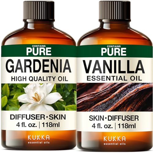 Set de Aceites Esenciales Gardenia y Vainilla 2x 4 Fl Oz