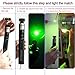 Green Laser Pointer, Green Laser Pointer High Power Rechargeable Strong Long Range Laser Beam Flashlight Laser Light Pointer Pen, Rechargeable Laser Pointer for Presentations Outdoor