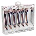 NFL Football Team Logo Candy Cane Tree Ornament Set - Pick Team! (Denver Broncos)