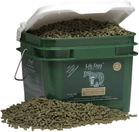 Farriers Formula Double Strength, 11 lbs; Provides Nutrients Important for Strong Hooves and Healthy Skin; Supplement Can Be Added As a Top Dressing On Regular Feed or Given Separately; 60 Days Supply