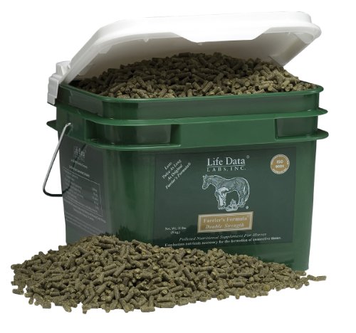 Farriers Formula Double Strength 11 lbs; Provides Nutrients Important for Strong Hooves and Healthy Skin; Supplement Can Be Added As a Top Dressing On Regular Feed or Given Separately; 60 Days Supply