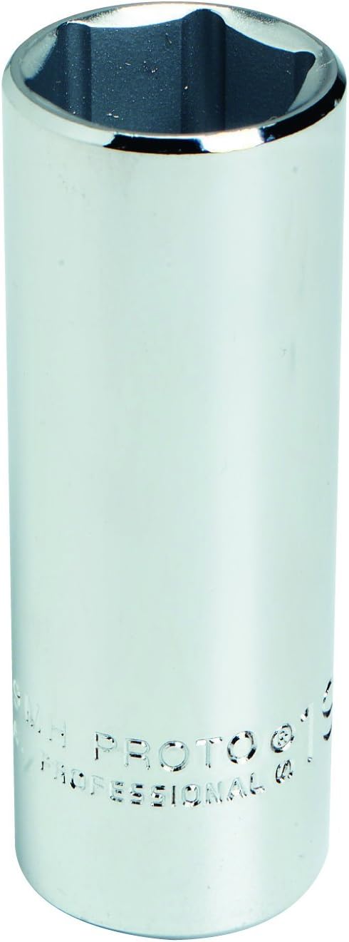 Stanley Proto J5026MH 3/8-Inch Drive Deep Socket, 26mm, 6 Point