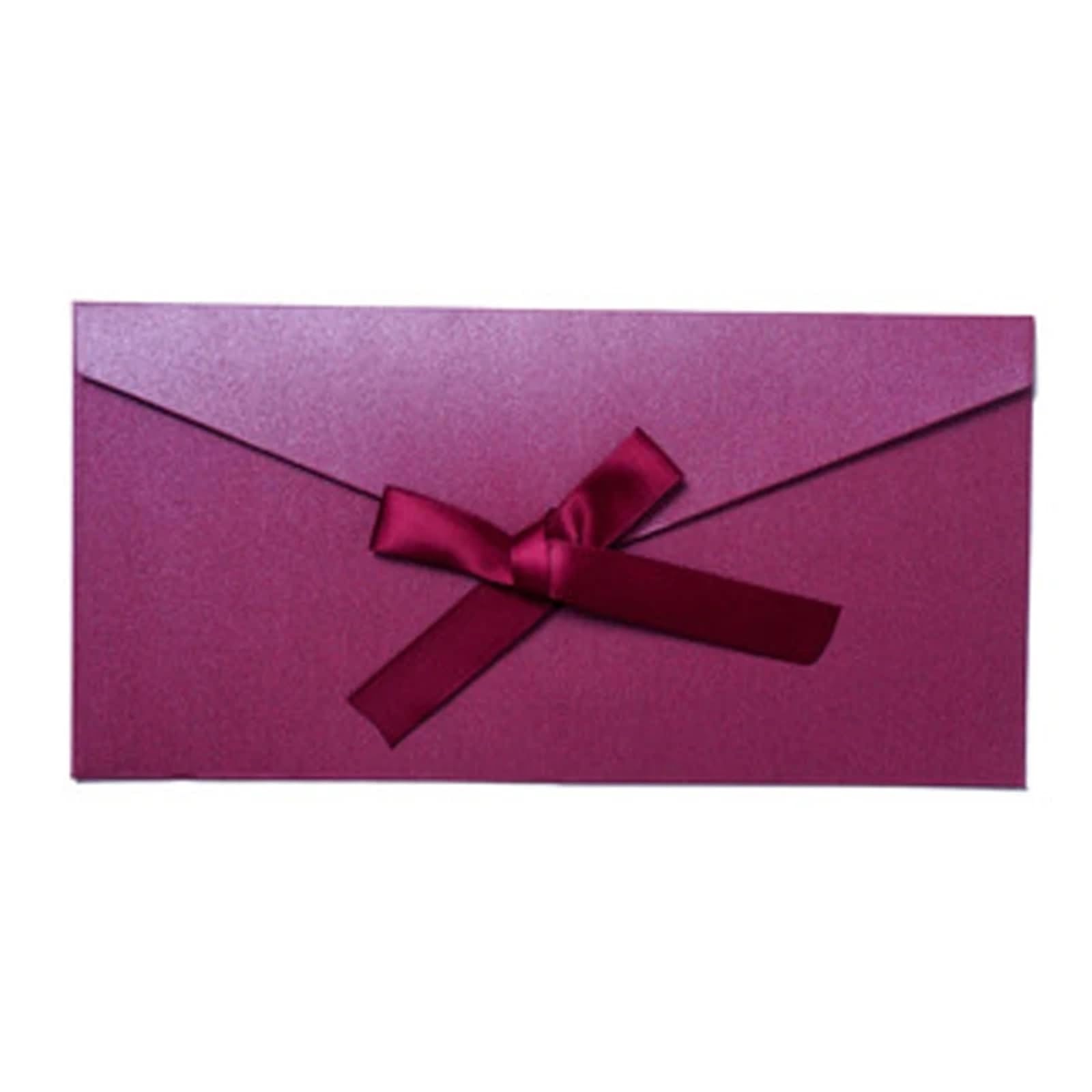 Einladungsumschläge, Hochzeitseinladungskarten, Umschläge, schillerndes Papier, mehrfarbig, verschiedene Größen, 10 Stück(Long-Purple)
