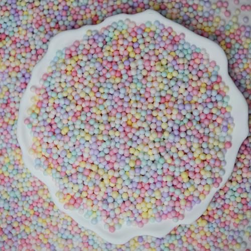 humyeam 80000 Pieces Foam Balls Slime Supplies Colorful Foam Beads 2-3mm for Art Homemade Slime Box-Packed Wedding and Party Decorations