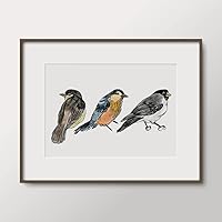 Vista 3 de 7 sellos transparentes de pájaros para hacer tarjetas y diarios, ramas de árbol, sellos de silicona para pájaros, sellos de goma para álbumes