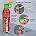 BurnBuster Lithium-Ion Fire Extinguishing Gel 3-Pack - Battery Fire Suppression Gel for Electronics, Stops Thermal Runaway, Non-Toxic, Eco-Friendly, 14oz Canister, Made in USA
