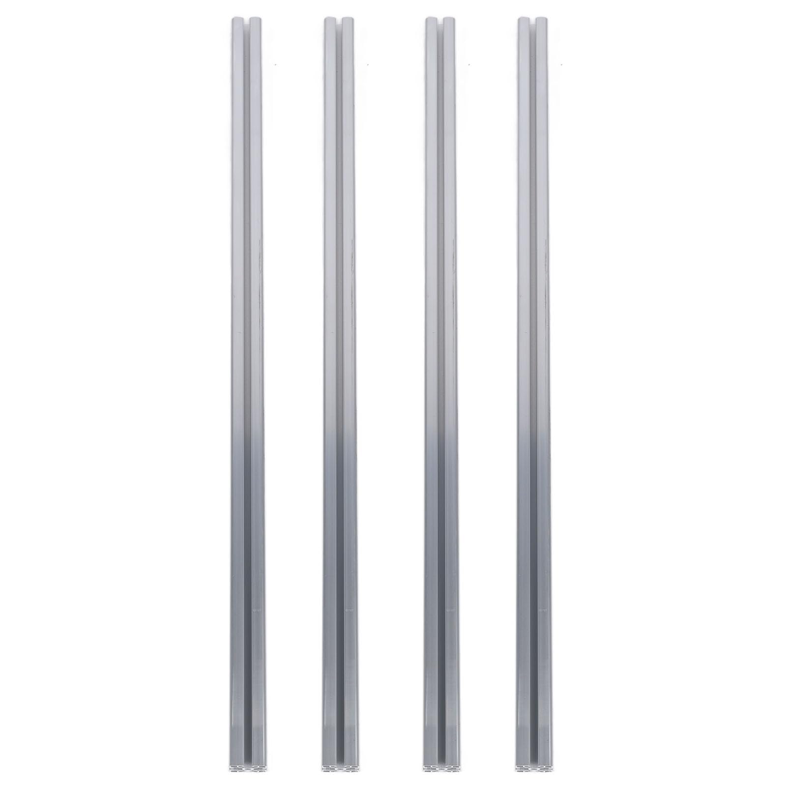 Fabater Profilo di Estrusione di Alluminio 4040 con Scanalatura a T da 4 Pezzi, Guida Lineare Anodizzata Standard Europeo per Stampante 3D CNC Fai da Te, Struttura Liscia e Resistente da 39,4