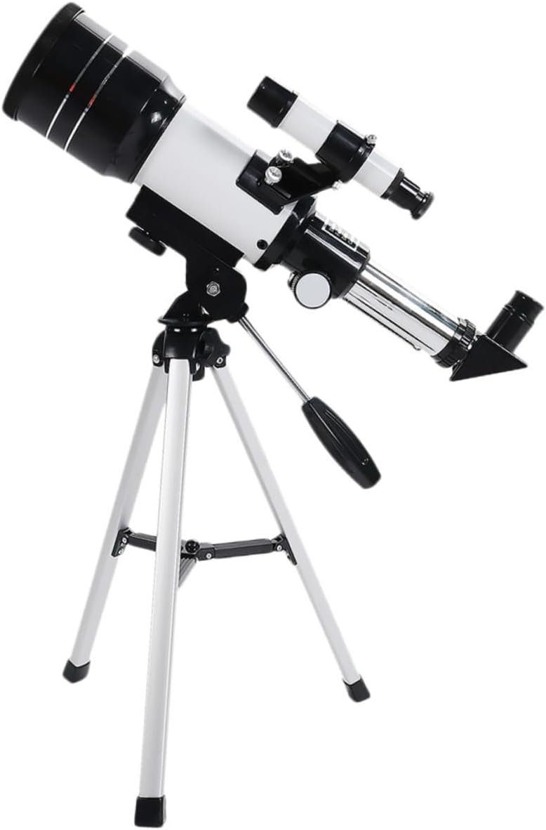 Stargazing Telescope with Phone Holder and Aluminum Tripod for Astronomy Beginners Portable Refracting Telescope for Camping Moon Watching and Outdoor Exploration