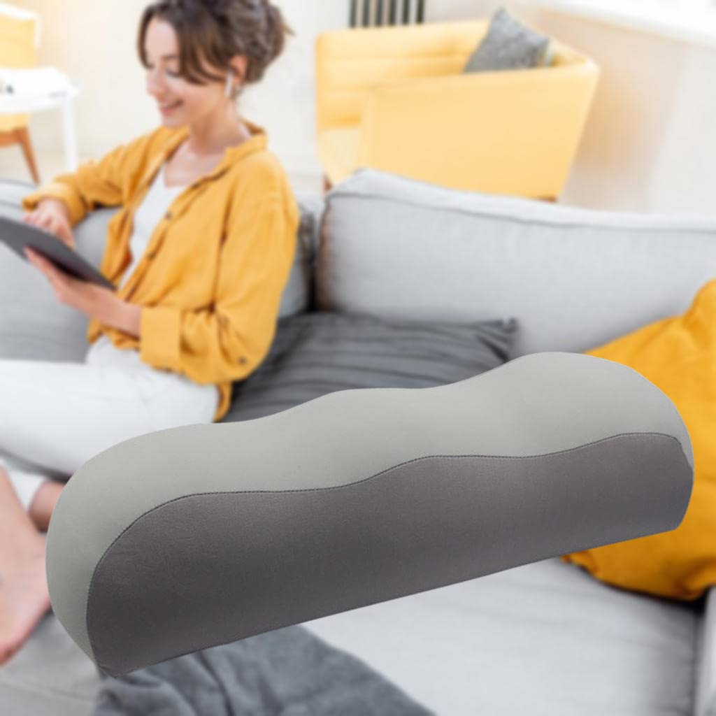 Cuscino Elevazione Gambe Ergonomico In Memory Foam - Recupero Infortuni, Sollievo Da Dolori A Anca E Ginocchio - Con Federa Rimovibile