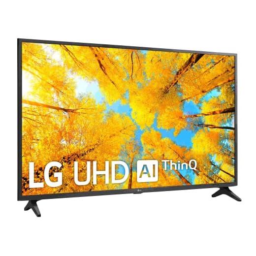 LG Televisor 55UQ75006LF - Smart TV webOS22 55 pulgadas (139 cm) 4K UHD, Procesador de Gran Potencia 4K a5 Gen 5, compatible con formatos HDR 10, H y HGiG