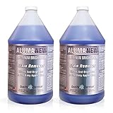 Quality Chemical Aluminum Cleaner Brightener & Restorer - Aluminum Cleaner, Aluminum Wheel Cleaner, Aluminum Cleaner, Pontoon Cleaner Aluminum, Aluminum Rim Cleaner 128 oz (pack of 2)