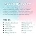 The Crème Shop Klean Beauty Awake Eye Crème, Vitamin C, Hyaluronic Acid & Caffeine, Dark Circles Under Eye Treatment (0.67 fl oz)