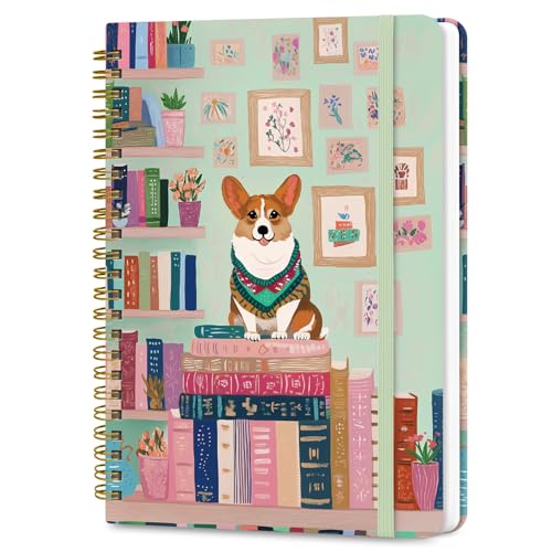 Carnet de notes à couverture rigide ZOTIA anti-bavure A5 pour prise de notes efficace