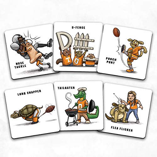 Image of YouTheFan NCAA Officially-Licensed Memory Match Game - Humorous, Team-Specific, Original Hand-Drawn Artwork, Fun for the Whole Family, for Fans Young and Old