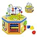 Produktbild TOP BRIGHT Motorikwürfel ab 1 Jahr Holz groß7-in-1 Spiele-Center Aktivität WürfelBaby Pädagogisches Spielzeug Kinder Geschenke
