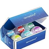 Bath Bomb Gift Box Set of Scented Fizzy Spa Bath Ball Bombs for Relaxing & Energizing | Moisturizing w/Shea Butter | Pretty Pastel Variety Pack | 6 count