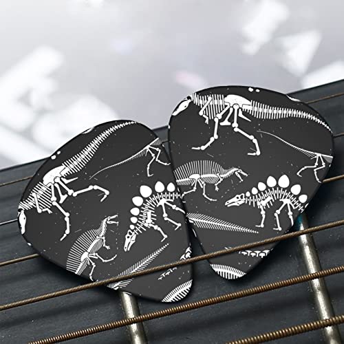 Médiators de guitare 12-Pack Médiators de guitare d’impression de squelette de dinosaure pour guitare électrique Guitare… - Les Beatles, Paul McCartney, John Lennon, RIngo Starr, George Harrison Médiators de guitare 12-Pack Médiators de guitare d'impression de squelette de dinosaure pour guitare électrique Guitare… – Image 7