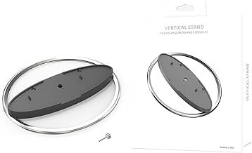Stand Vertical de la Console de Jeu, Support de Console Verticale de la Console de Jeu avec un Support de Console Verticale des Coussinets Antidérapants pour L'hôte de Jeu