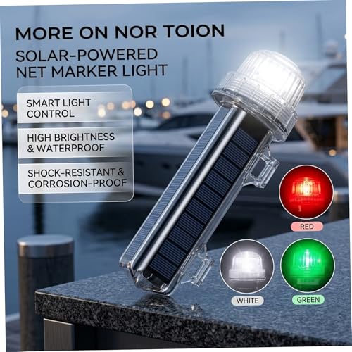 Luz estroboscópica solar náutica impermeable de alta visibilidad 4