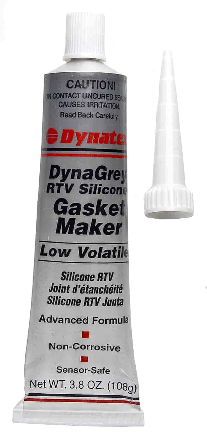 JEGS Gray RTV | Temperature Resistant Up To 625 Degrees Fahrenheit | Made In USA | 3 oz Tube