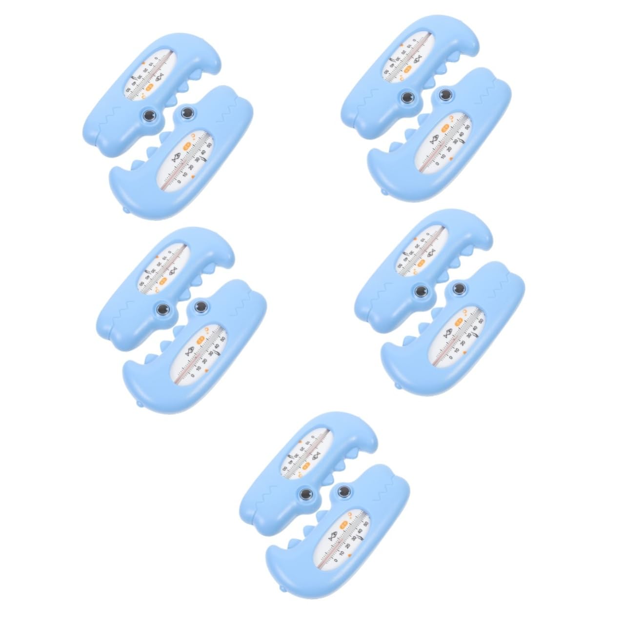 5 Ensembles Thermomètre De Température De Piscine Température Du Bain De Bébé Thermomètre De Piscine De Dessin Animé D'eau De Bain Pp Sky-blue 2 Pièces * 5