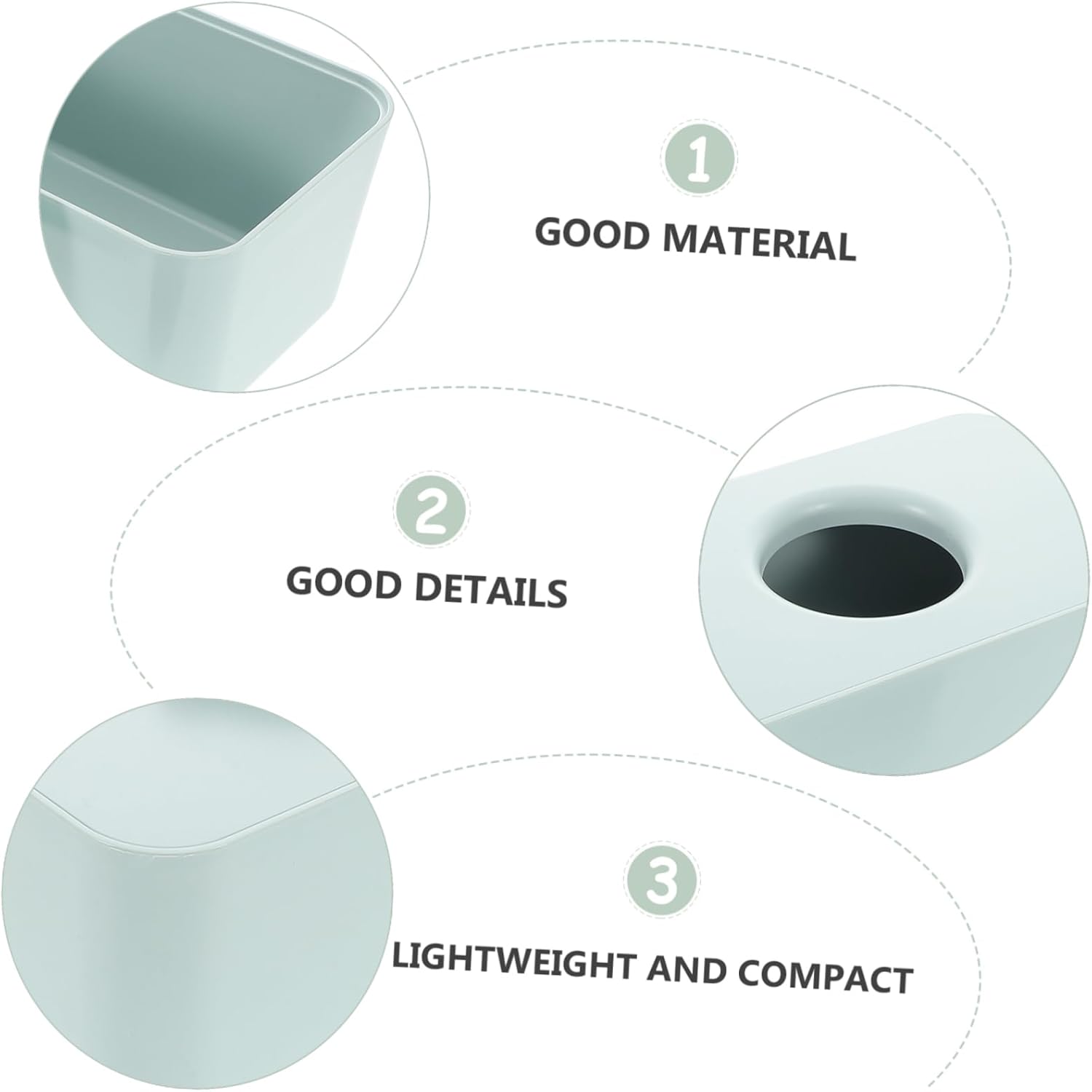 Healifty Diaper Wipes Dispenser Box Airtight Lid Wipe Holder for Home Office and Cars Stylish Storage