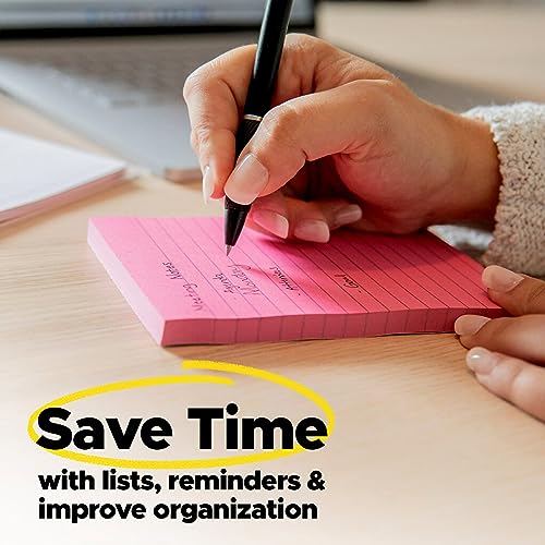 Image of Post-it Recycled Super Sticky Notes, 3 x 3-Inches, Assorted Tropical Colors, 24-Pads /Pack