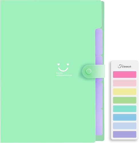 Vista 10 de Forvencer Organizador de archivos de acordeón, tamaño carta, carpeta de archivos expandible de 7 bolsillos, bonita carpeta de archivos con Púrpura