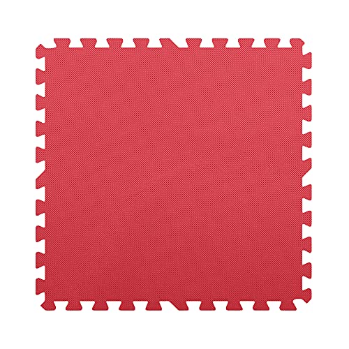 IncStores Flooring Inc's Puzzle Exercise Mats, EVA Foam Interlocking Floor Mats for Protective, Cushioned Workout Flooring for Home and Gym Equipment, Multiple Sizes & Colors (12, Red, 1/2" Thick) by IncStores - Used condition - US$20.53