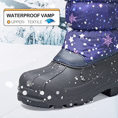 K Komforme Snow Boots For Boys & Girls Warm Waterproof Slip Resistant Winter Shoes (Toddler/Little Kid/Big Kid) #TOP2