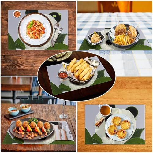 Sets de table panda lavables pour protéger du chaud et des taches