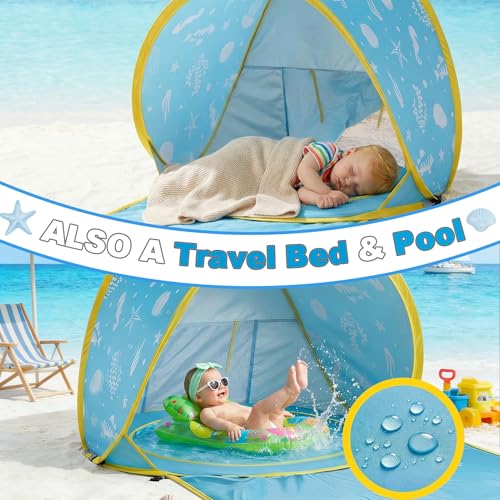 3-in-1 Baby Beach Pool Tent